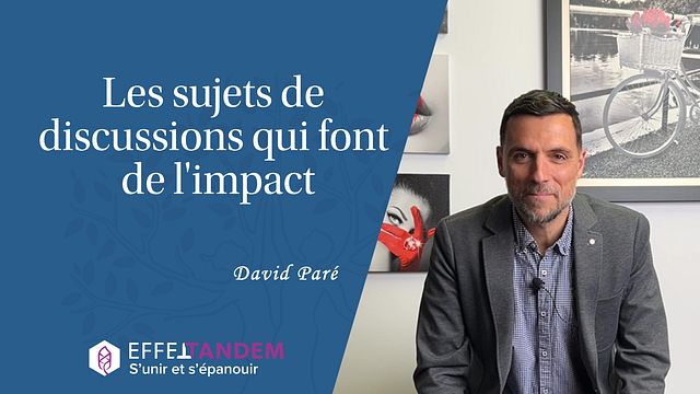 Les sujets de discussions qui font de l'impact